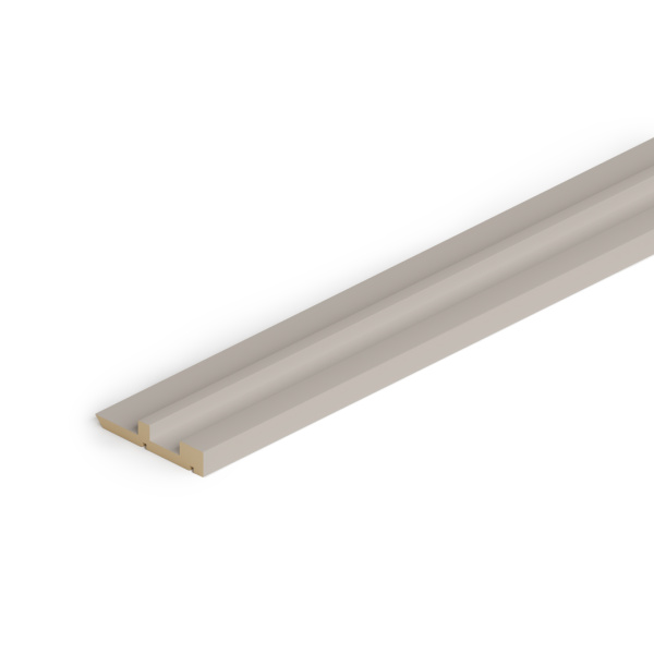 Профиль Финиш МДФ Stella Pитм, Делюкс, Сандал, 2700x38,5x12, (упак.4шт.)