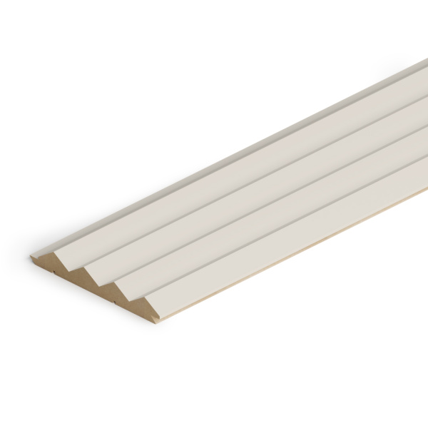 Панель Стеновая Реечная МДФ Stella Пик, Делюкс, Кашемир, 2700x119x16, (4шт.упак.)