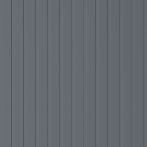 Панель Стеновая Реечная МДФ Stella Стрип, Делюкс, Антрацит, 2700х200х6, (упак. 8 шт.)