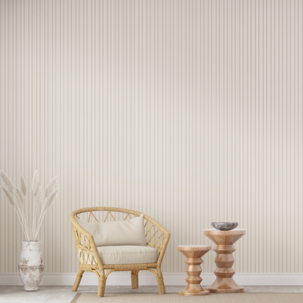 Панель Стеновая Реечная МДФ Stella Ритм, Делюкс, Кашемир, 2700x119x12, (4шт.упак.)