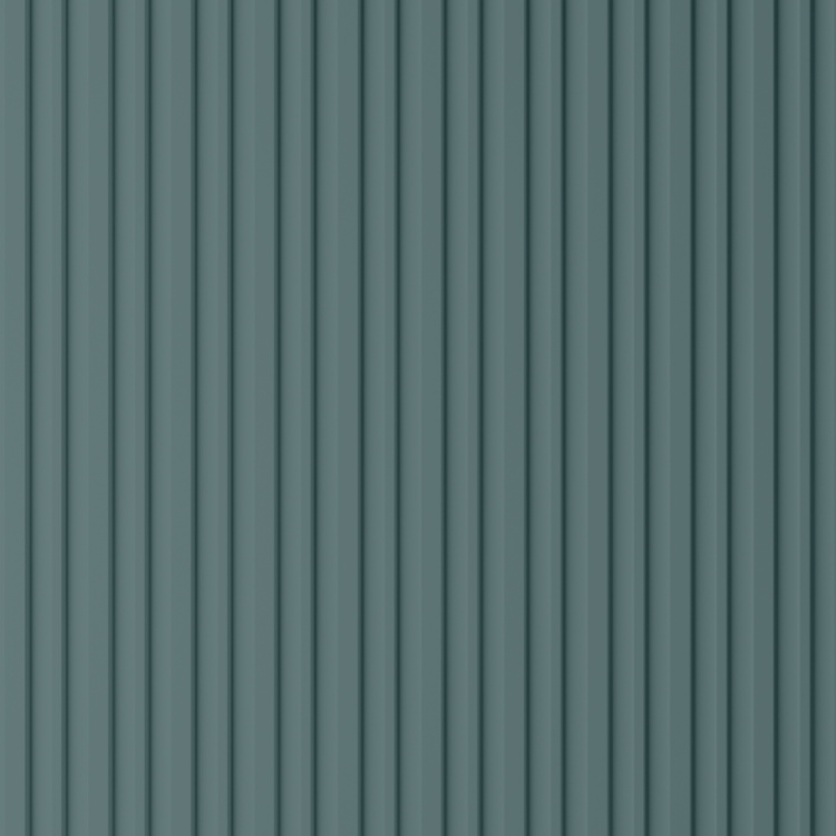 Панель Стеновая Реечная МДФ Stella Ритм, Делюкс, Олива, 2700x119x12, (4шт.упак.)