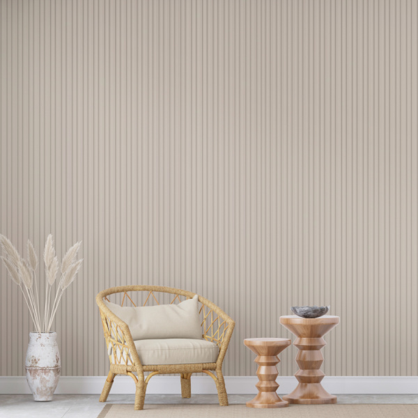 Профиль Старт МДФ Stella Pитм, Делюкс, Сандал, 2700x64x12, (упак.4шт.)