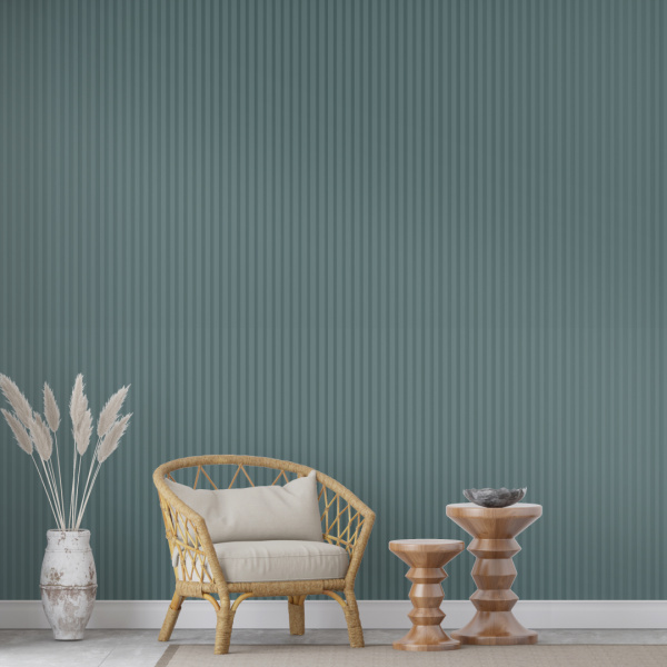 Панель Стеновая Реечная МДФ Stella Пик, Делюкс, Олива, 2700x119x16, (4шт.упак.)