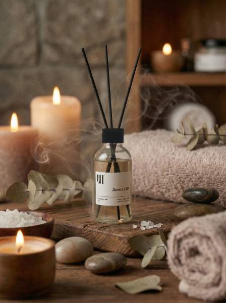 Диффузор Stella Taus Glassy Light №8 День в СПА 30 мл (упак.3шт)