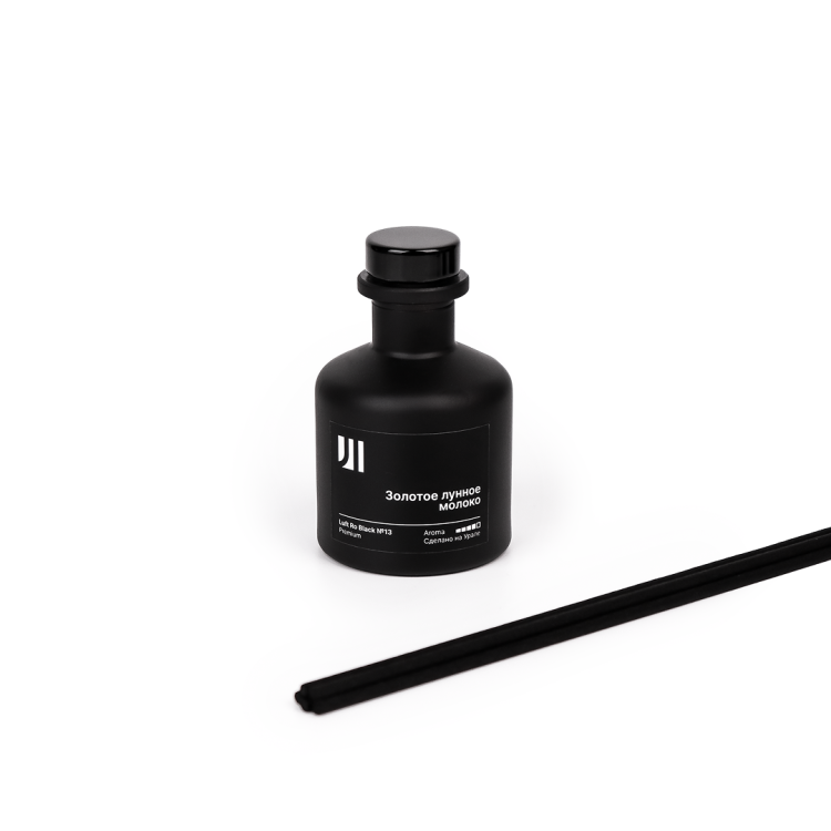 Диффузор Stella Luft Ro Black Premium №13, Золотое Лунное молоко, 50 мл (упак.1шт.)