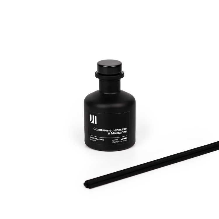 Диффузор Stella Luft Ro Black Premium №10, Солнечные лепестки и мандарин, 50 мл (упак.1шт.)