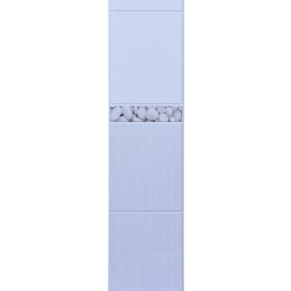 Панель пласт. "Новита" Мадлен Сильвер (Добор) 2,7*0,25 А