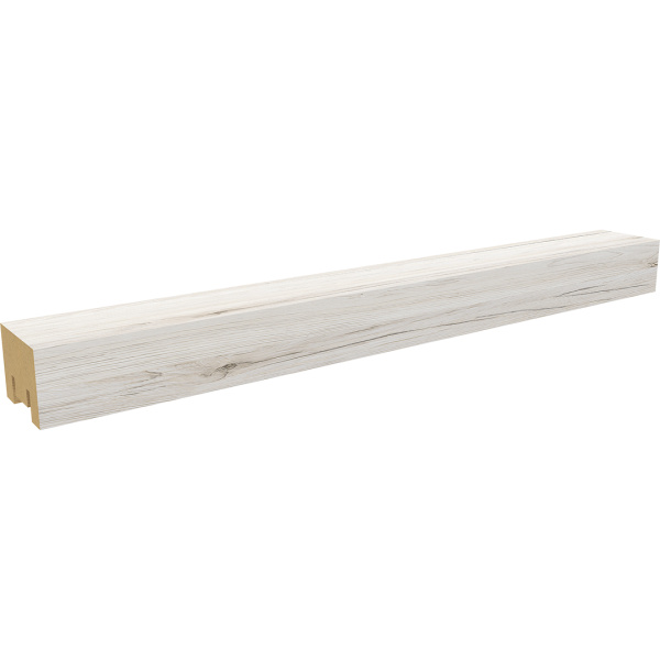 Интерьерная рейка МДФ STELLA Милана Дуб Санремо Белый 20*30*2700 (уп.8 шт.)