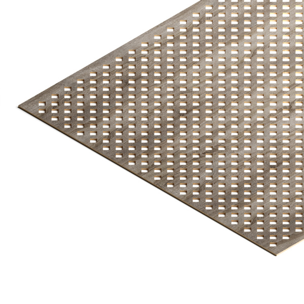 Панель декоративная перфорированная без рамки 512х512 Глория Дуб Винтаж