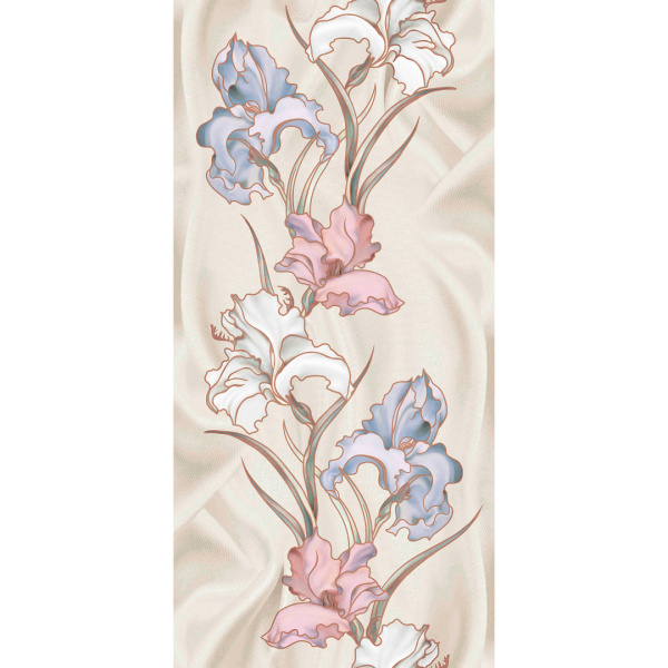 Панель ПВХ Ирис на шёлке 731 2,7*0,25 STELLA  Premium 