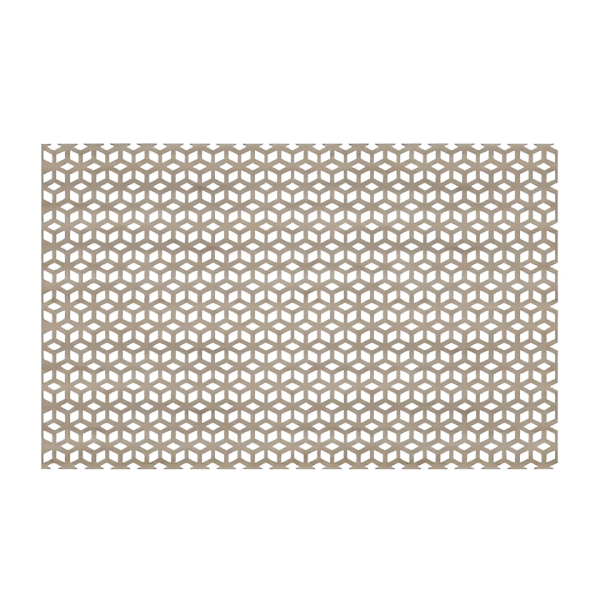 Панель декоративная перфорированная без рамки 1112х512 мм Илона дуб винтаж STELLA (2 шт.)