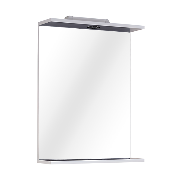 STELLA Зеркало с полкой Непал 52 см. со светом