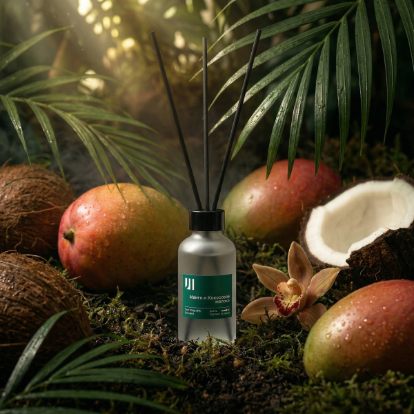 Диффузор Stella Tind White Standard №6 Манго и Кокосовое молоко 50 мл (упак.3шт)