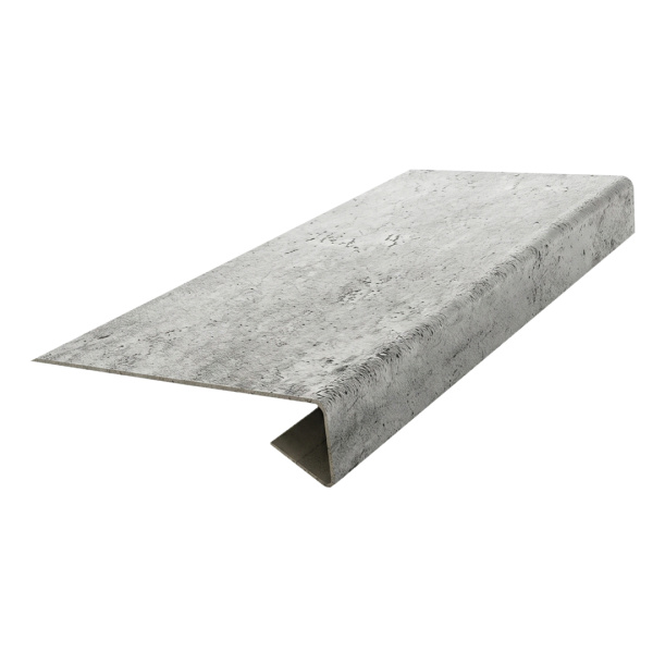 Накладка на подоконник ПВХ Stella 300 Светлый Бетон 200х2000 мм (6 шт. в упак.)