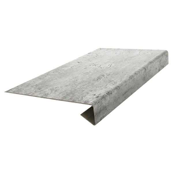 Накладка на подоконник ПВХ Stella 300 Светлый Бетон 300х2000 мм (6 шт. в упак.)