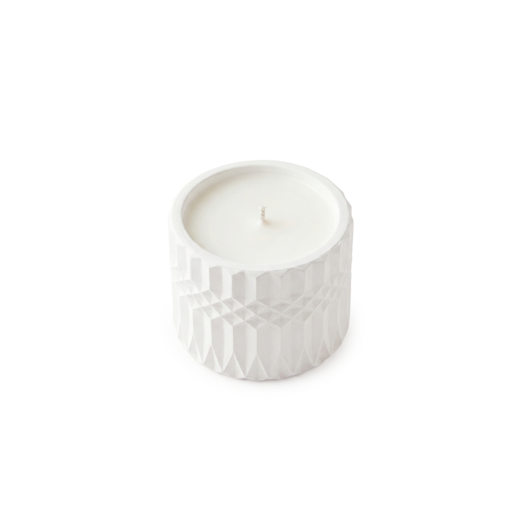 Ароматическая свеча Stella aroma Gypsum form Sofia Light №5, Ванильный кейк-поп, 75 мл (1 шт.)