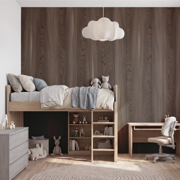 Панель МДФ Classic STELLA Light 2700х200х6 Орех Бразильский (упак. 8 шт.)