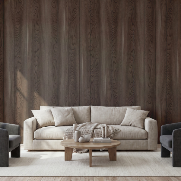 Панель МДФ Classic STELLA Light 2700х200х6 Орех Бразильский (упак. 8 шт.)