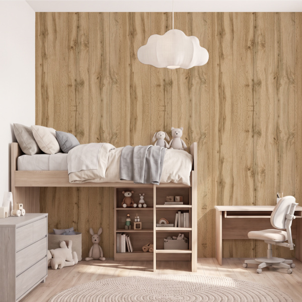 Панель МДФ Classic STELLA Light 2700х200х6 Пекан (упак. 8 шт.)