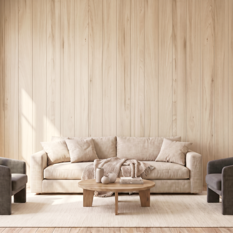 Панель МДФ Classic STELLA Light 2700х200х6 Макадамия (упак. 8 шт.)