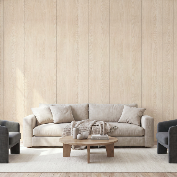 Панель МДФ Classic STELLA Light 2700х200х6 Дуб Снежный (упак. 8 шт.)