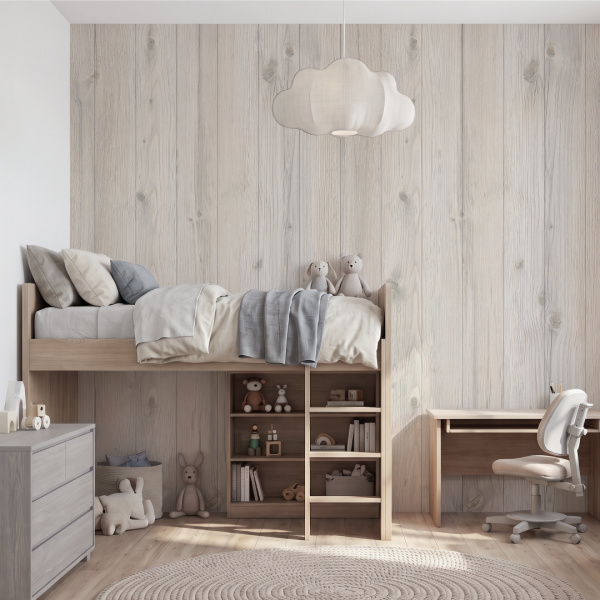 Панель МДФ Classic Stella Light 2700х200х6 Секвойя Браш (упак. 8 шт.)