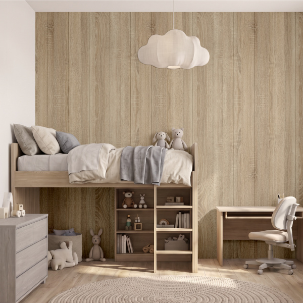 Панель МДФ Classic STELLA Standart 2700х200х6 Дуб Сонома (упак. 8 шт.)