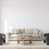 Панель МДФ Classic STELLA Standart 2700х200х6 Белый (упак. 8 шт.)