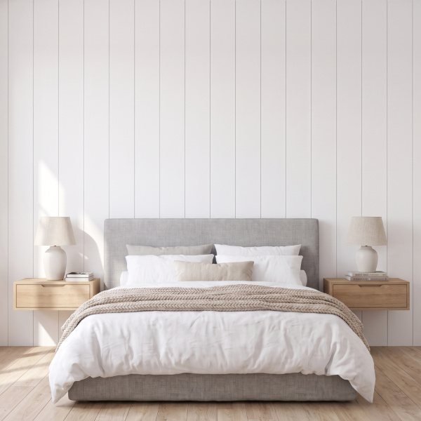 Панель МДФ Classic STELLA Standart 2700х200х6 Белый (упак. 8 шт.)